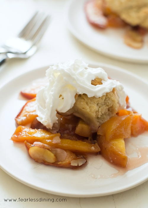 Gluten Free Fresh Peach Cobbler Gluten Free Fresh Peach Cobbler