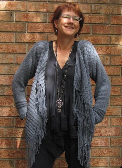 Tassel Fringe Blanket Cardigan Tassel Fringe Blanket Cardigan