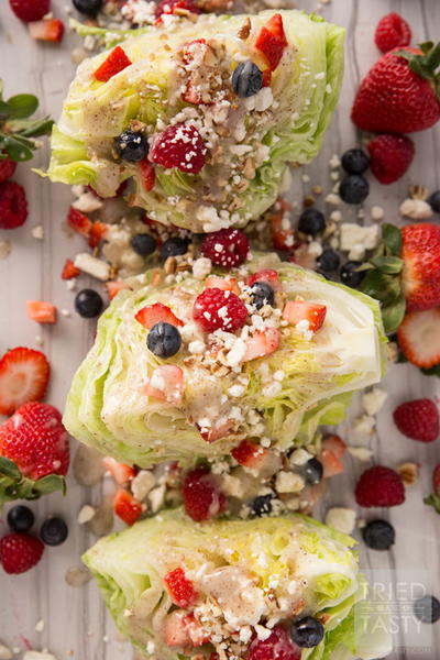Mixed Berry Wedge Salad Mixed Berry Wedge Salad
