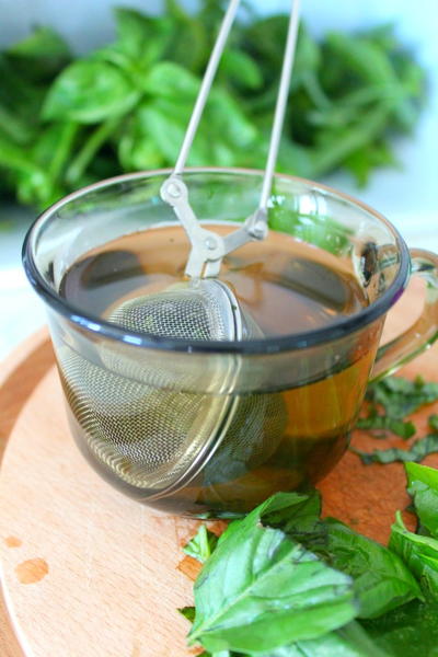 Summer Fresh Basil Tea Recipe