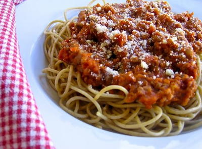 Slow Cooker Spaghetti Sauce with Sausage