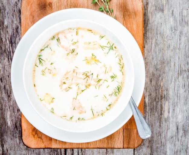 Slow Cooker Smoked Salmon Potato Leek Soup Smoked Salmon Slow Cooker Potato Leek Soup