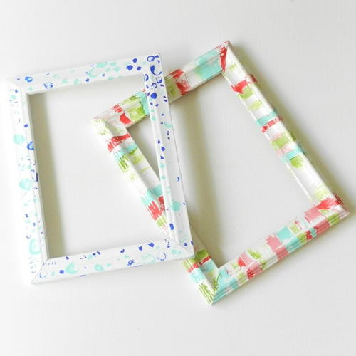 Perky Painted DIY Frames Perky Painted DIY Frames