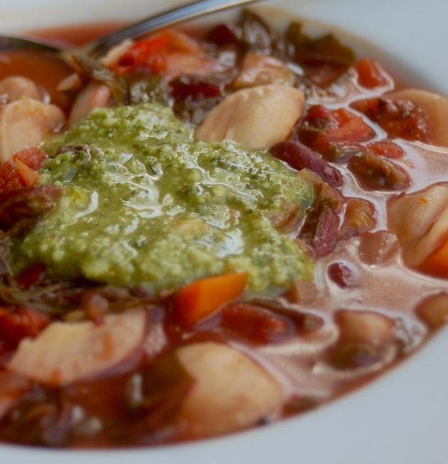 Slow Cooker Vegetarian Minestrone Slow Cooker Vegetarian Minestrone