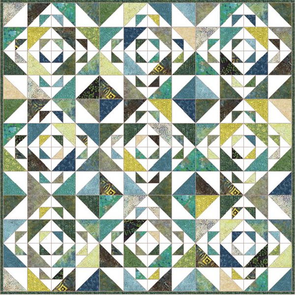 Tidal Pool Layer Cake Pattern Tidal Pool Layer Cake Pattern