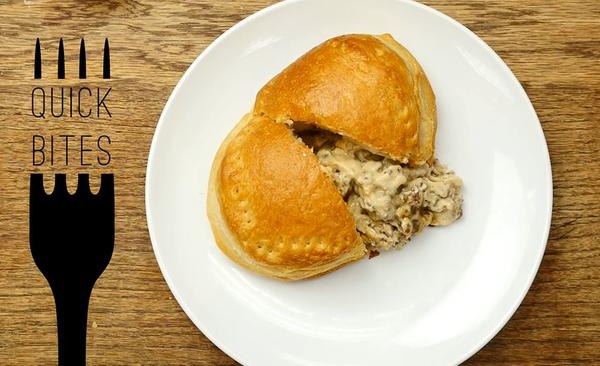 Sausage Stuffed Biscuits and Gravy Sausage Stuffed Biscuits and Gravy