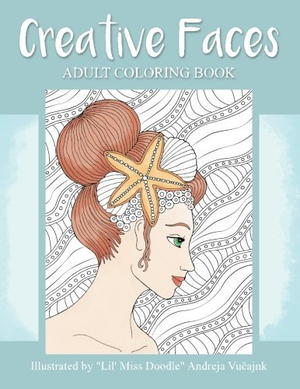 Creative Faces Adult Coloring Book