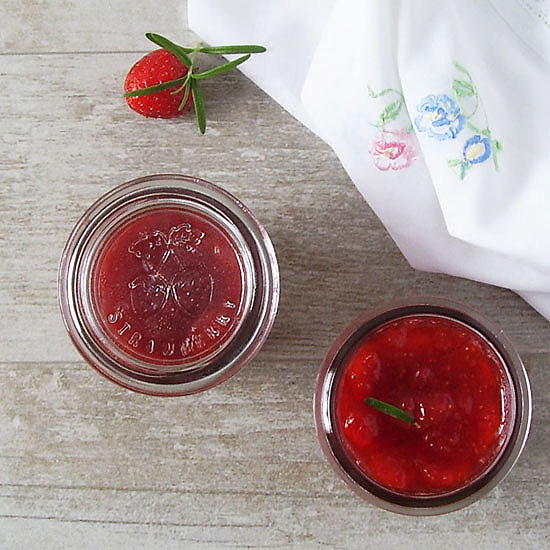 Strawberry Rosemary Jam Strawberry Rosemary Jam