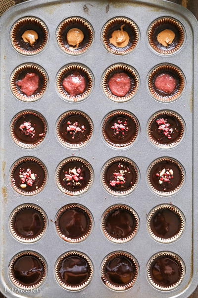 Chocolate Peanut Butter Jelly Cups Chocolate Peanut Butter & Jelly Cups