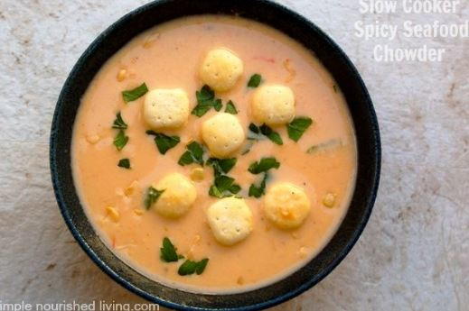 Slow Cooker Spicy Seafood Chowder Slow Cooker Spicy Seafood Chowder