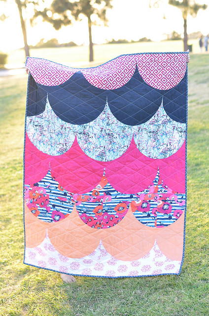 Ladylike Scallops Quilt Tutorial Ladylike Scallops Quilt Tutorial
