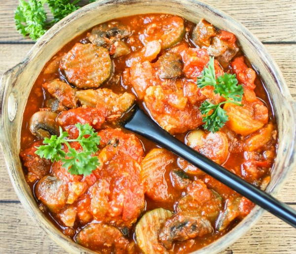 Slow Cooker Chicken Cacciatore Slow Cooker Chicken Cacciatore