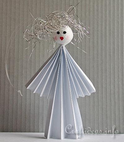 Heavenly Paper Angel Ornament Heavenly Paper Angel Ornament