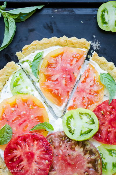 Ricotta Heirloom Tomato Tart Gluten Free Ricotta Heirloom Tomato Tart (Gluten Free)