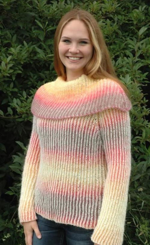 Brioche Flame Sweater Brioche Flame Sweater