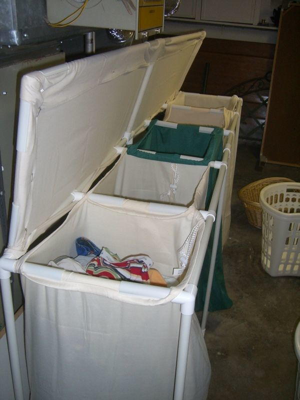 Laundry PVC Project DIY Organization Laundry PVC Project DIY Organization