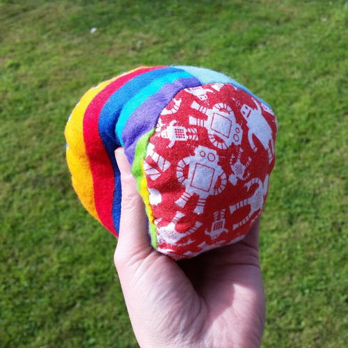 stuffed fabric ball pattern