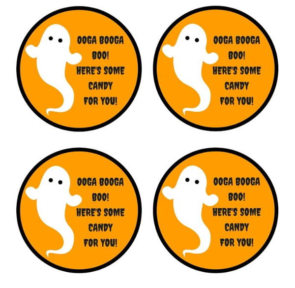 Free Printable Ghost Candy Tags Free Printable Ghost Candy Tags