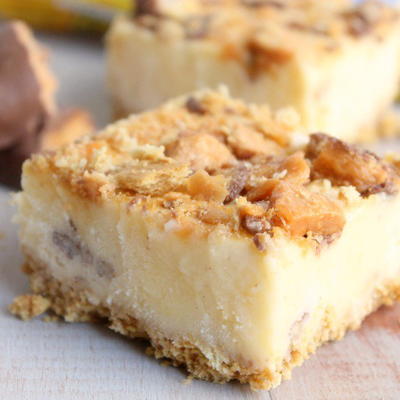 Rich Butterfinger Ice Cream Dessert Bars Recipe