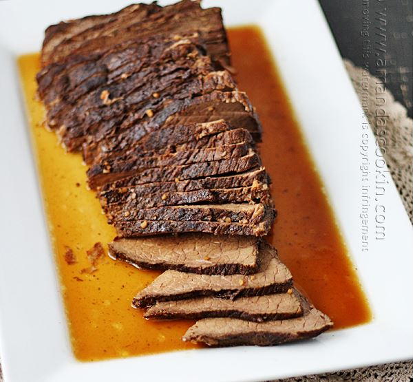 Slow Cooker Roast with Brandy Sauce Slow Cooker Roast with Brandy Sauce