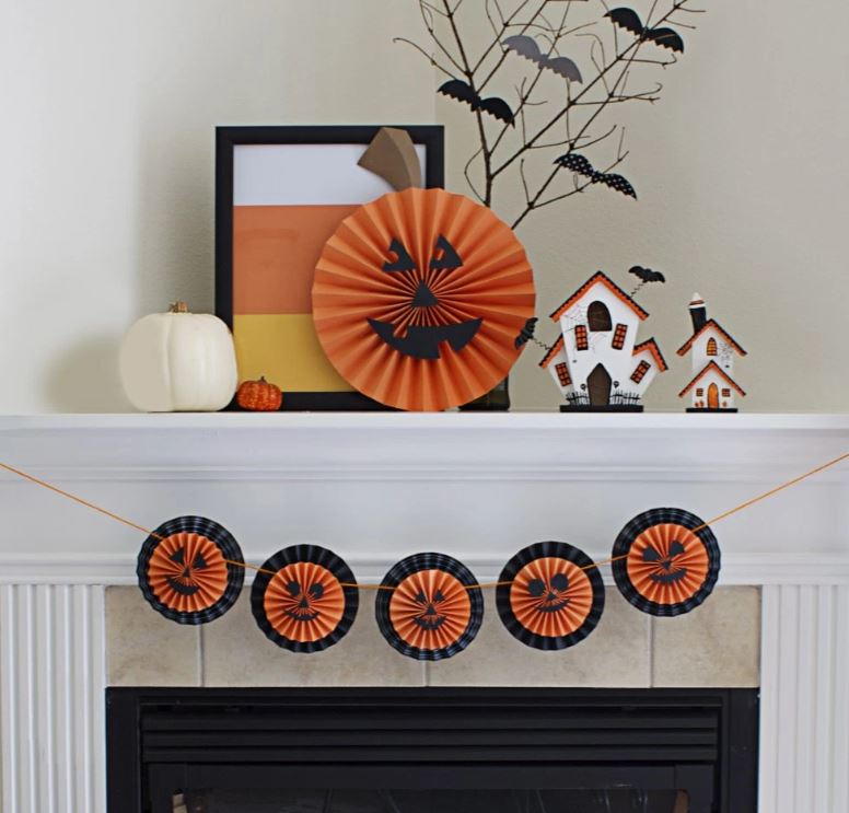 Paper Pumpkin Diy Garland Allfreepapercrafts Com