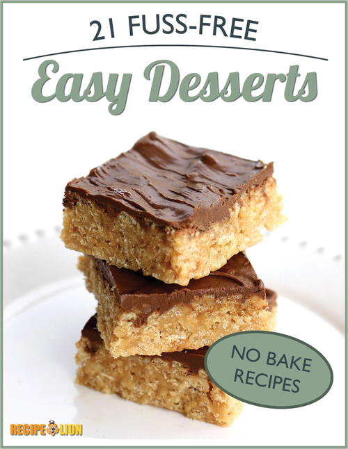 No Bake Recipes 21 Fuss-Free Easy Desserts eCookbook