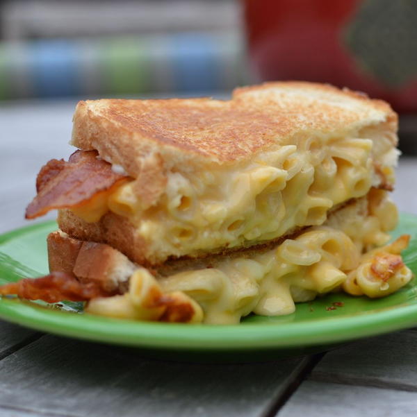 Bacon Ham Mac N Cheese Sandwich Bacon Ham Mac N Cheese Sandwich
