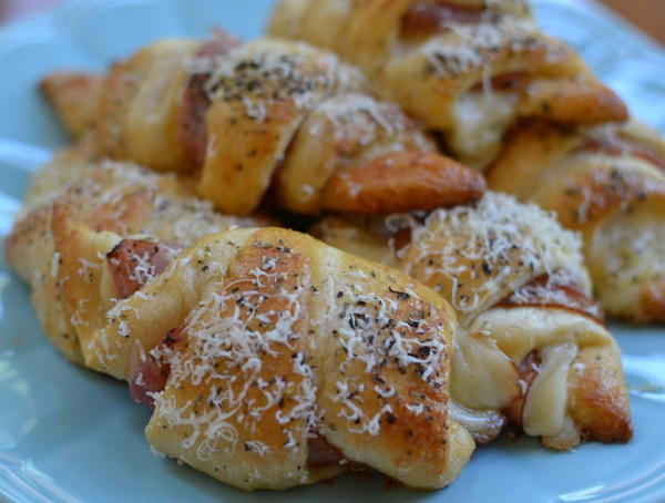 Ham Swiss Parmesan Crescents Ham Swiss Parmesan Crescents