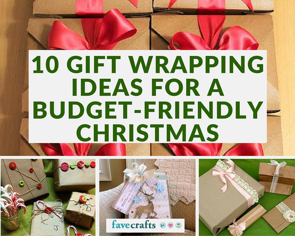 10 Gift Wrapping Ideas for a Budget-Friendly Christmas FaveCrafts.com