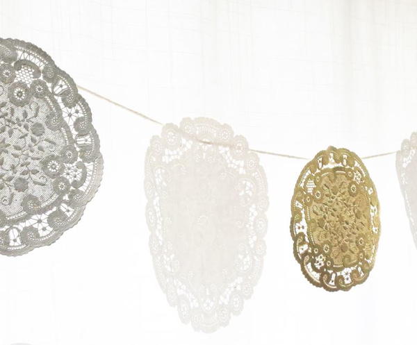 Decorative Doily Garland