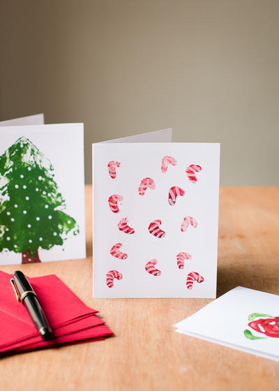 Aromatherapy DIY Christmas Cards