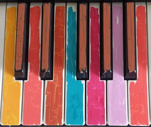 Chalk Ink Markers Review - Piano Keys