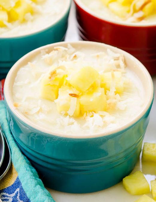 Pina Colada Pudding Recipe | FaveSouthernRecipes.com