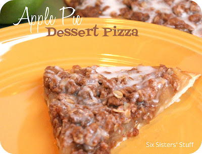 Apple Pie Dessert Pizza Recipe