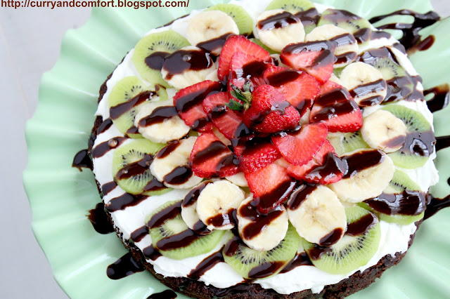 Brownie Fruit Pizza Brownie Fruit Pizza