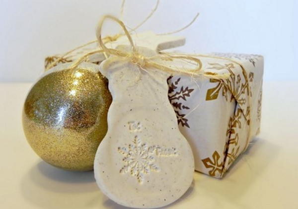 Stamped Clay Gift Tags Stamped Clay Gift Tags