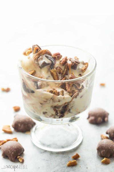 No Churn Turtle Ice Cream No Churn Turtle Ice Cream