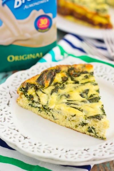 Spinach and Feta Frittata Spinach and Feta Frittata