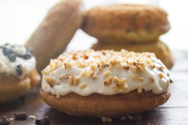 Zucchini Cake Donuts with Light Cream Cheese Frosting Zucchini Cake Donuts with Light Cream Cheese Frosting