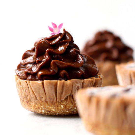 Vegan Double Chocolate Ice Cream Cupcakes Vegan Double Chocolate Ice Cream Cupcakes