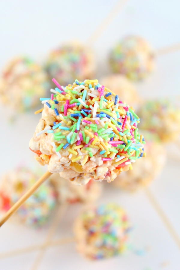 Sweet Sour and Salty Popcorn Lollipops