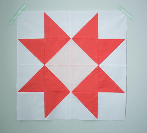 Blue Ribbon Block Pattern Blue Ribbon Block Pattern