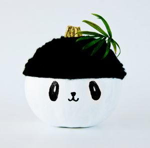 Panda Pumpkin Project for Kids