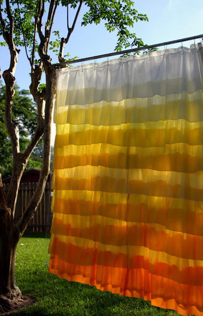 Anthropologie-Inspired Flamenco Shower Curtain Anthropologie-Inspired Flamenco Shower Curtain