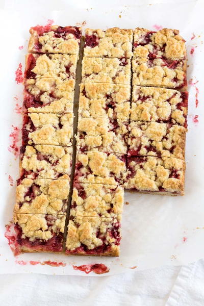 Strawberry Crumb Bars