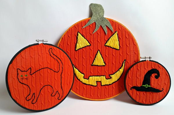 Halloween Sweater Embroidery Tutorial Halloween Sweater Embroidery Tutorial