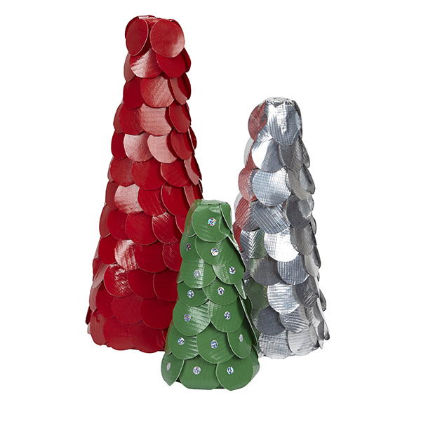 Christmas Tree Duct Tape Craft Christmas Tree Duct Tape Craft