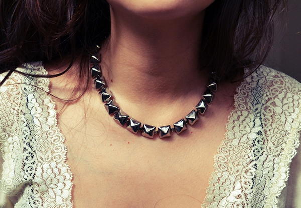 Triangle Stud DIY Choker Triangle Stud DIY Choker
