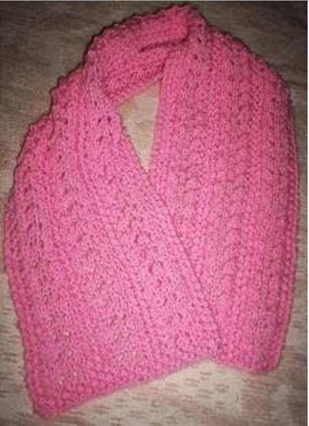 Lace Rib Shawl Knitting Pattern Lace Rib Shawl Knitting Pattern