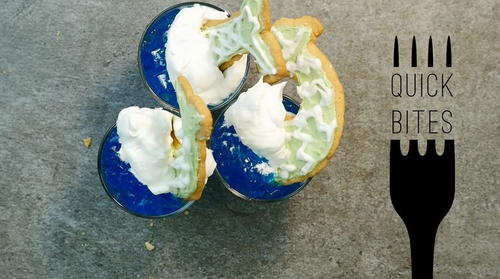 Mermaid Tail Jell-O Cups Mermaid Tail Jell-O Cups